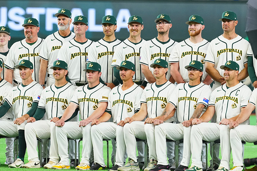 日本と同じプールCで戦うオーストラリア代表【写真：荒川祐史】