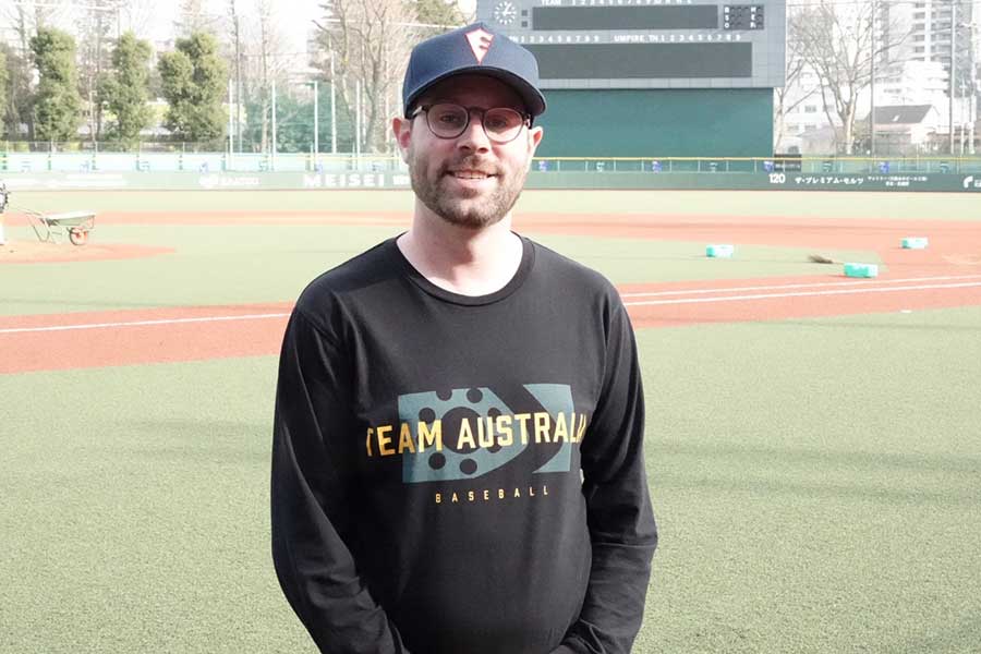 豪州広報のエリック・バルナー氏【写真：編集部】