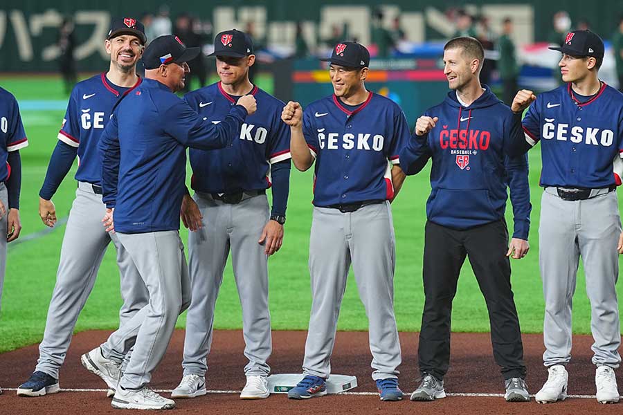 WBCチェコ代表【写真：荒川祐史】