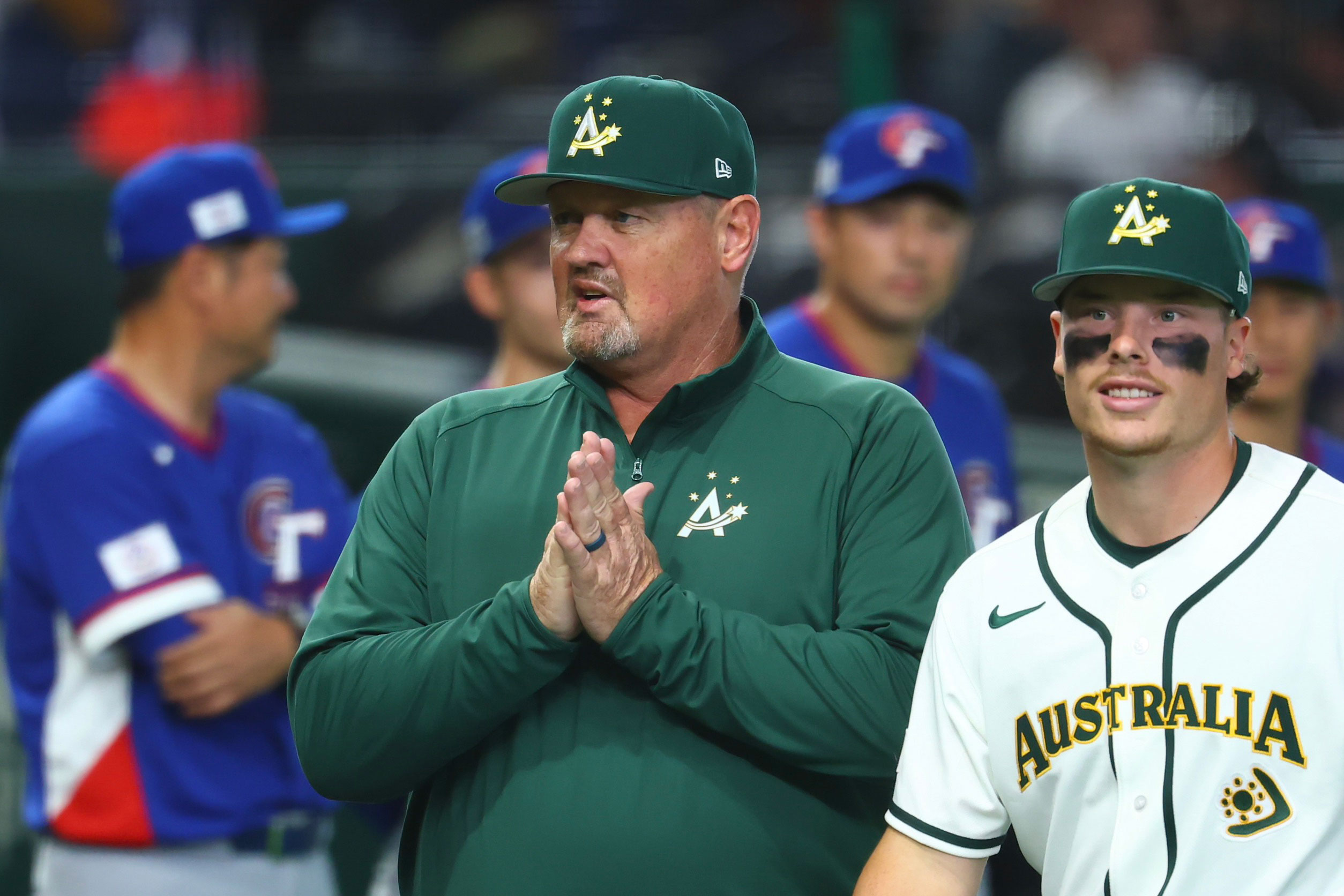中日でプレー経験があるデーブ・ニルソン監督【写真：加治屋友輝】