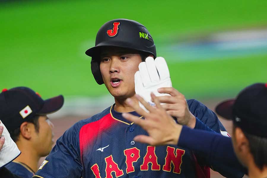 台湾戦で大活躍だった大谷翔平【写真：荒川祐史】