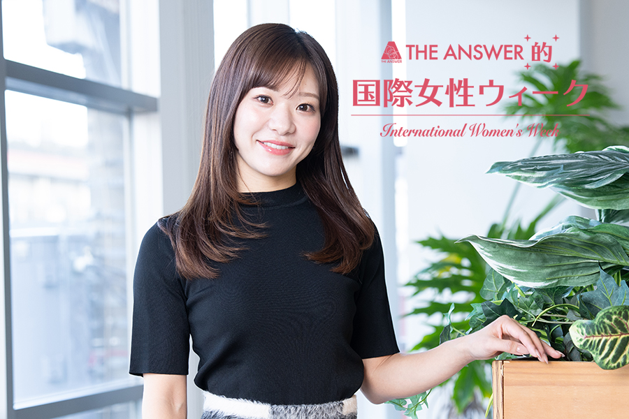 THE ANSWERのインタビューで「多拠点婚」について語った吉田知那美【写真：増田美咲】