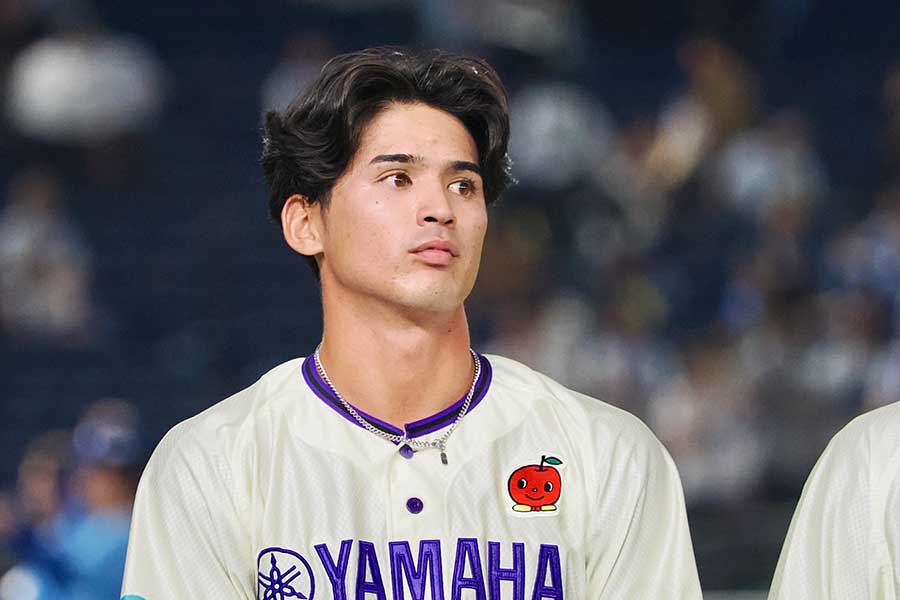 社会人野球のヤマハからブラジル代表に加わった沢山【写真：羽鳥慶太】