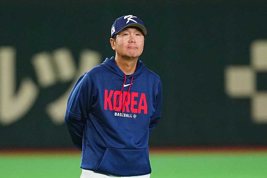 韓国のリュ・ジヒョン監督【写真：中戸川知世】