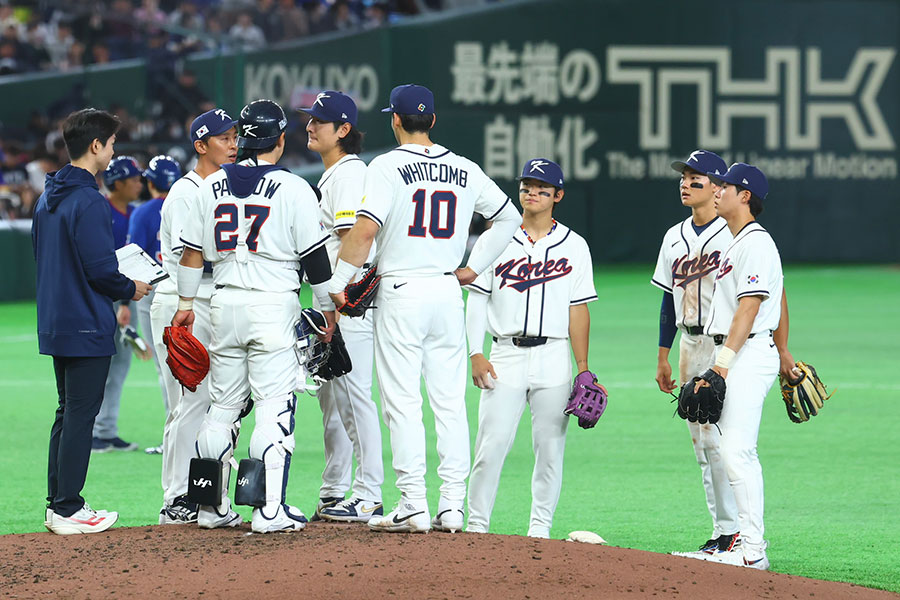 韓国代表【写真： 加治屋友輝】