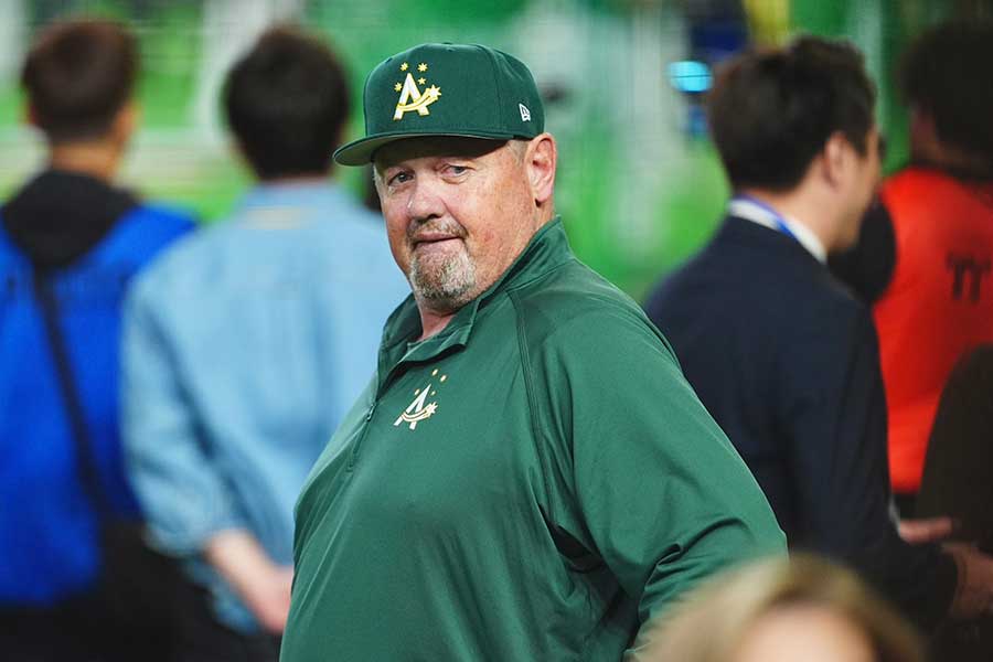 豪州のデーブ・ニルソン監督【写真：小林靖】