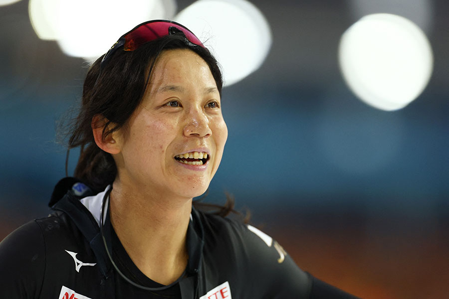現役引退の意向を示している高木美帆【写真：ロイター】