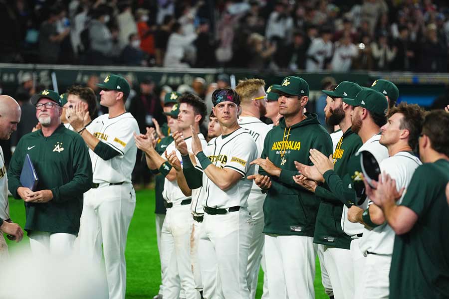 オーストラリア代表【写真： 小林靖】