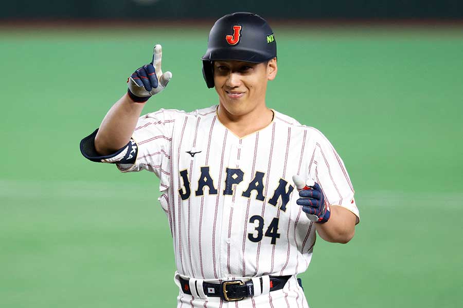 侍ジャパンの吉田正尚【写真：ロイター】