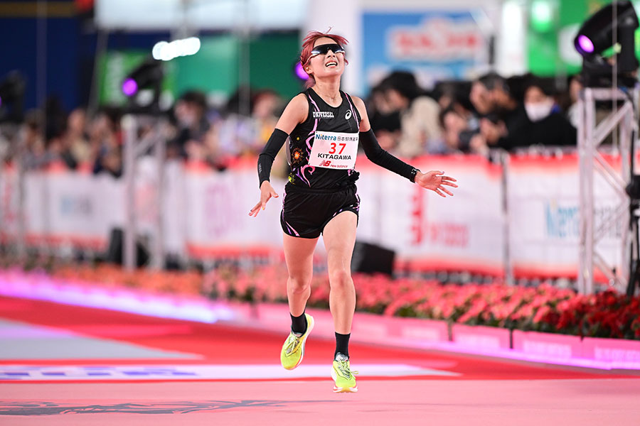 名古屋ウィメンズに出場した北川星瑠【 写真：アフロスポーツ】