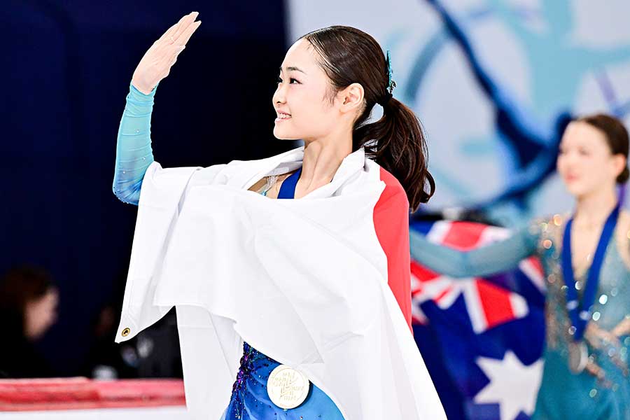 史上初の4連覇を達成した島田麻央【写真：Raniero Corbelletti/アフロ】