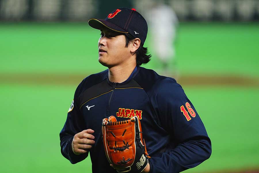 WBCチェコ戦は出場のなかった大谷翔平【写真：中戸川知世】