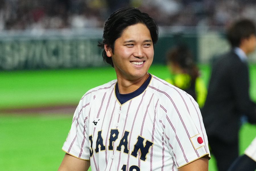 大谷翔平【写真：小林靖】