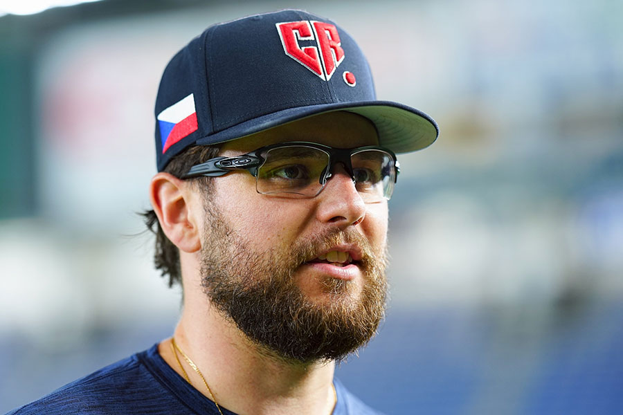 チェコ代表のエース、ダニエル・パディシャーク【写真：荒川祐史】