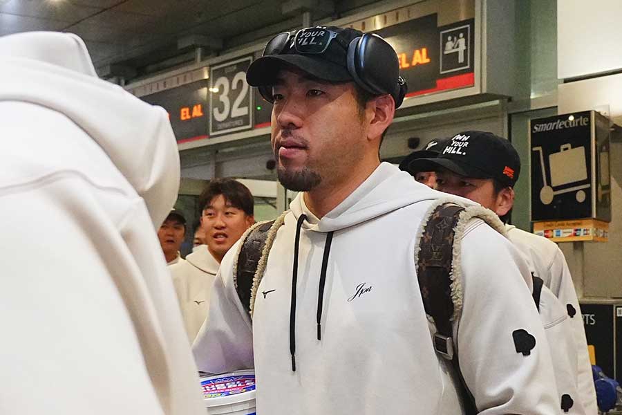 侍ジャパンの菊池雄星【写真：荒川祐史】