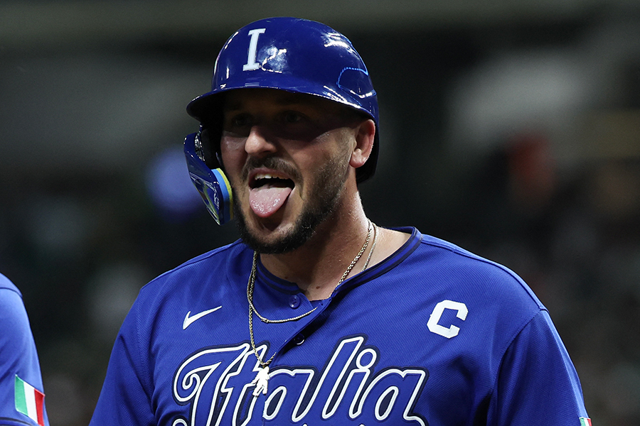 3本塁打を放ったイタリア代表のパスカンティーノ【写真：ロイター】