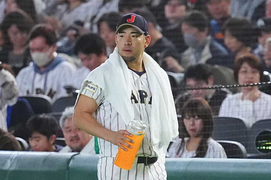 侍ジャパンの菊池雄星【写真：荒川祐史】