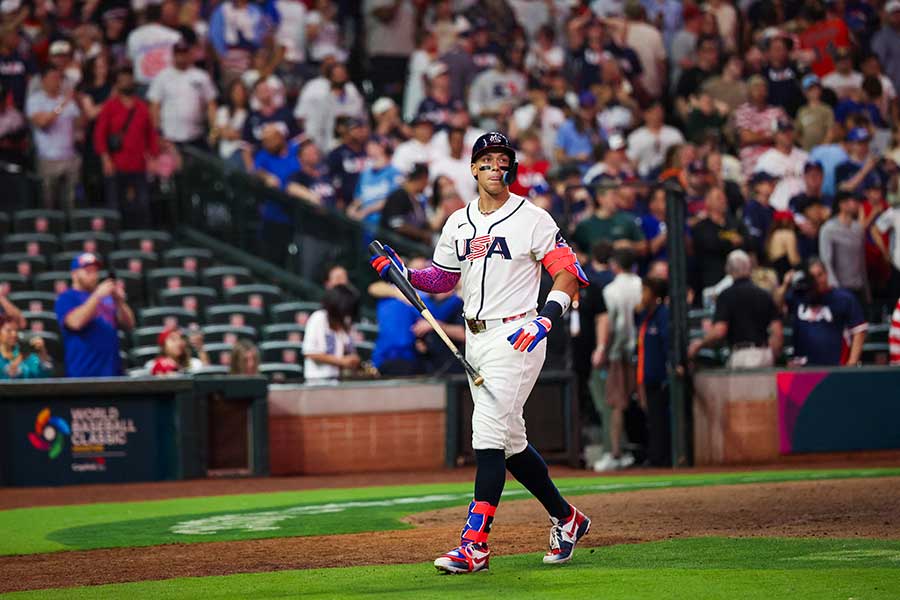 米国代表のアーロン・ジャッジ【写真：ロイター】