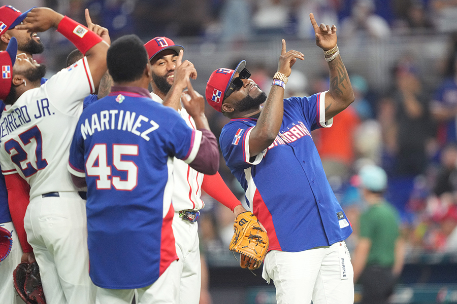 WBCに出場するドミニカ共和国代表【写真：ロイター】