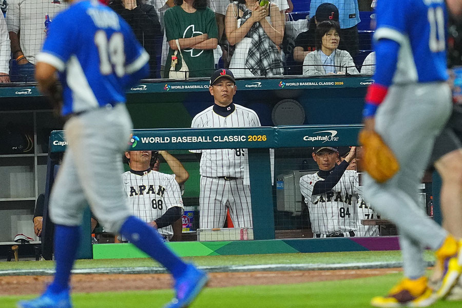 ベネズエラに5-8で敗れた侍ジャパン【写真:荒川祐史】