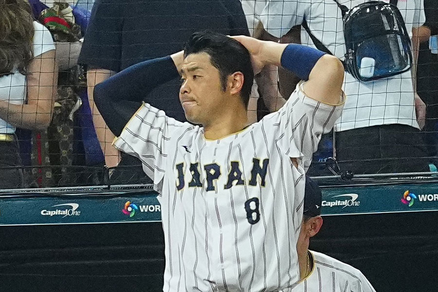 近藤健介【写真:荒川祐史】