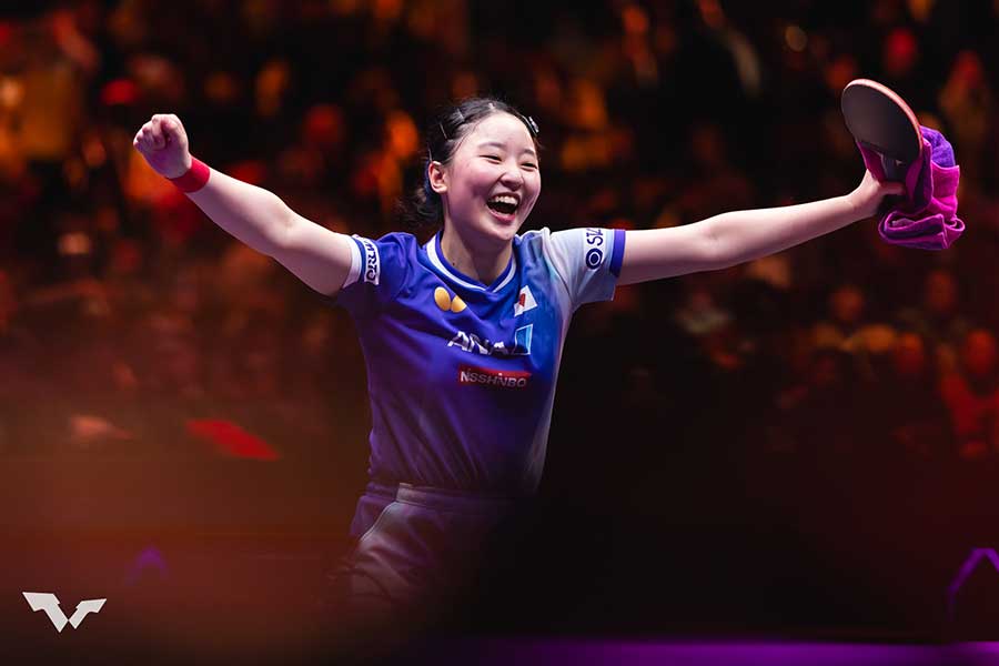 張本美和【写真:WTT提供】