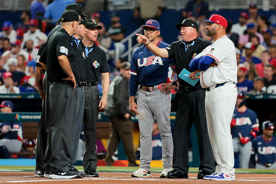 準決勝で米国とドミニカ共和国が対戦【写真：ロイター】