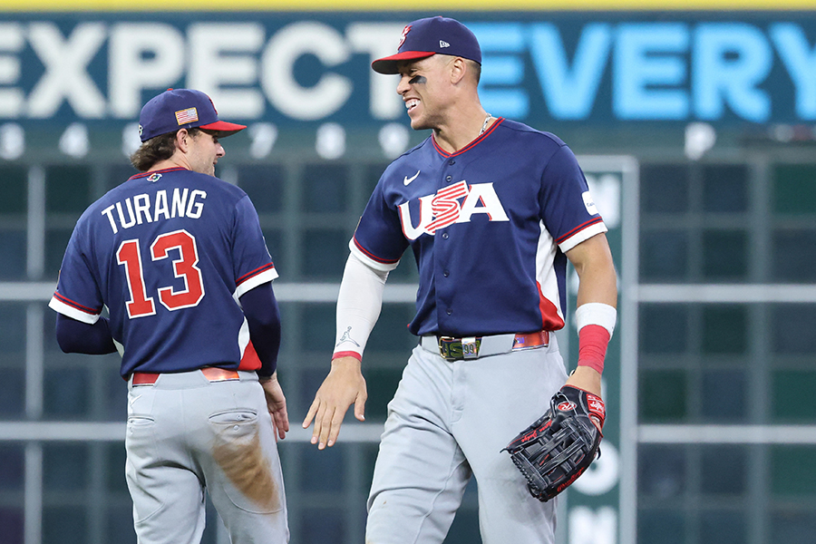 米国のアーロン・ジャッジ【写真：ロイター】