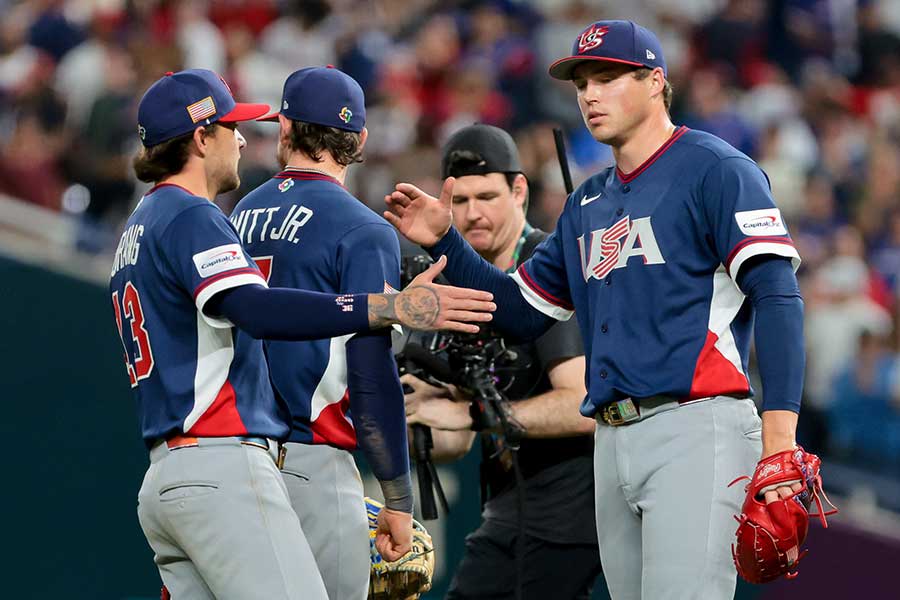 米国代表のミラー（右）【写真：ロイター】