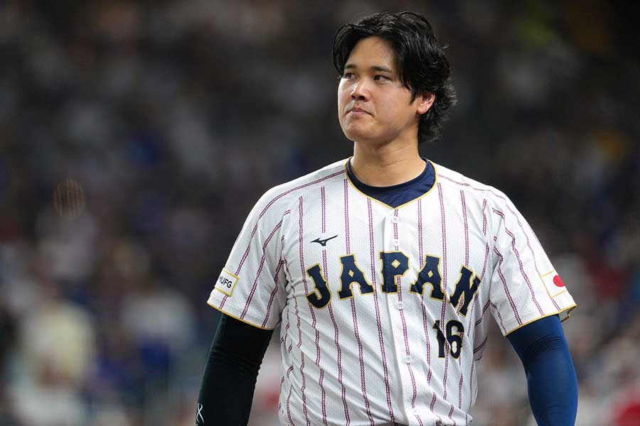 ベネズエラ戦に出場した大谷翔平【写真：Getty Images】