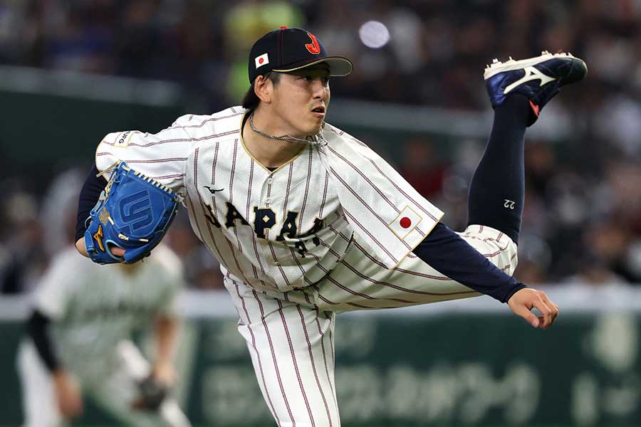 WBCで登板した隅田知一郎【写真：ロイター】