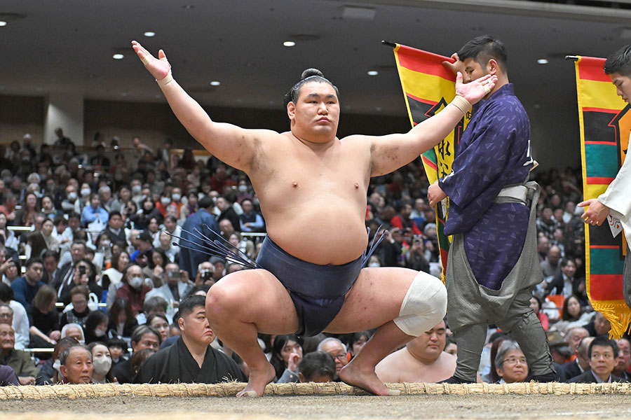 豊昇龍【写真：スポーツ報知/アフロ】