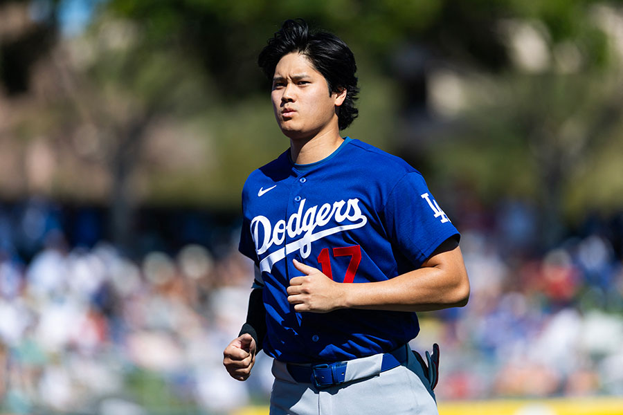 ドジャースの大谷翔平【写真：ロイター】