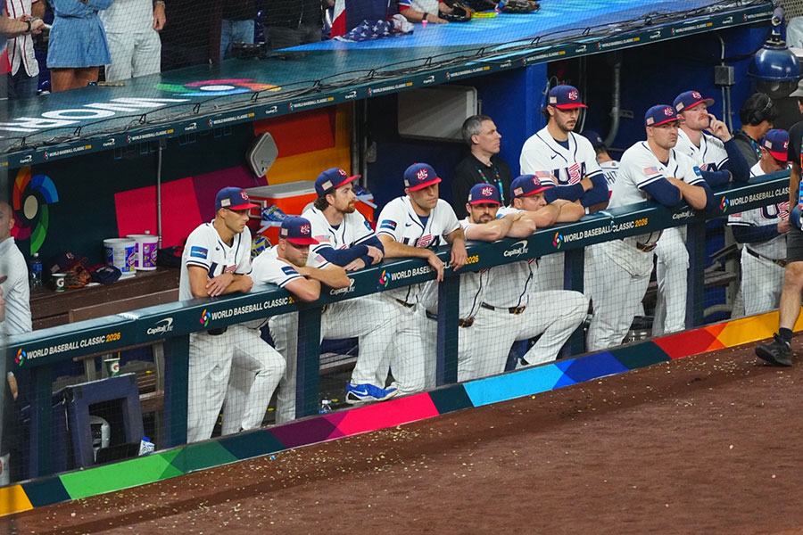優勝を逃したWBC米国代表【写真：荒川祐史】