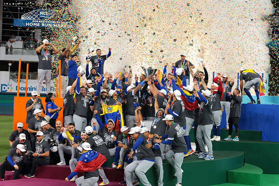 WBC初優勝を果たしたベネズエラ【写真：ロイター】