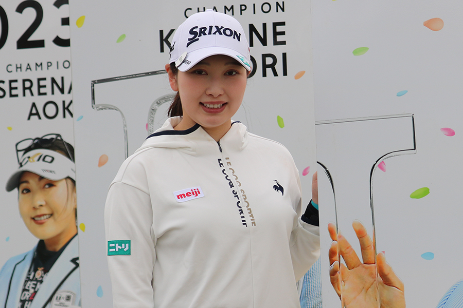 この日の取材に応じ、結婚を認めた小祝【写真：編集部】