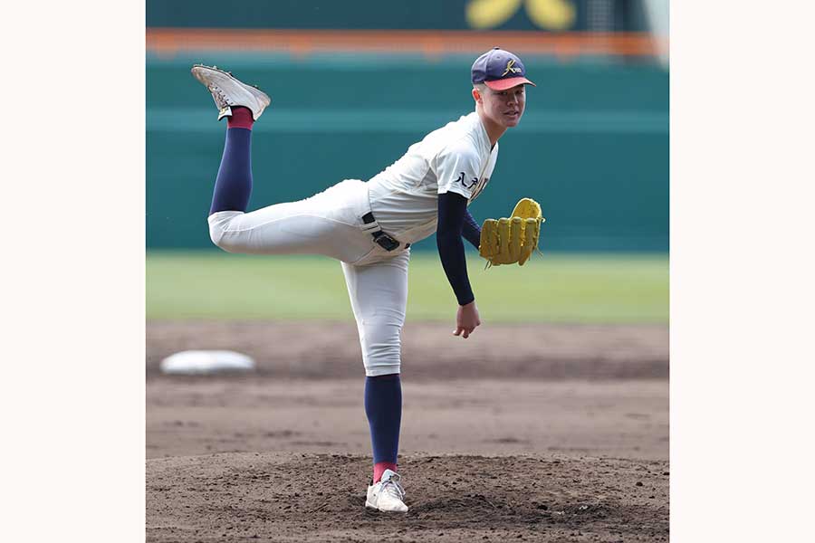 八戸学院光星の北口晃大【写真：産経新聞社】