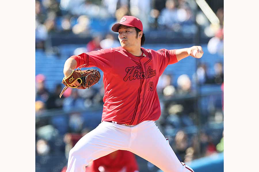 広島の床田寛樹【写真：産経新聞社】