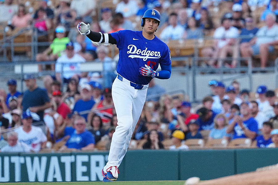 ドジャースの大谷翔平【写真：荒川祐史】
