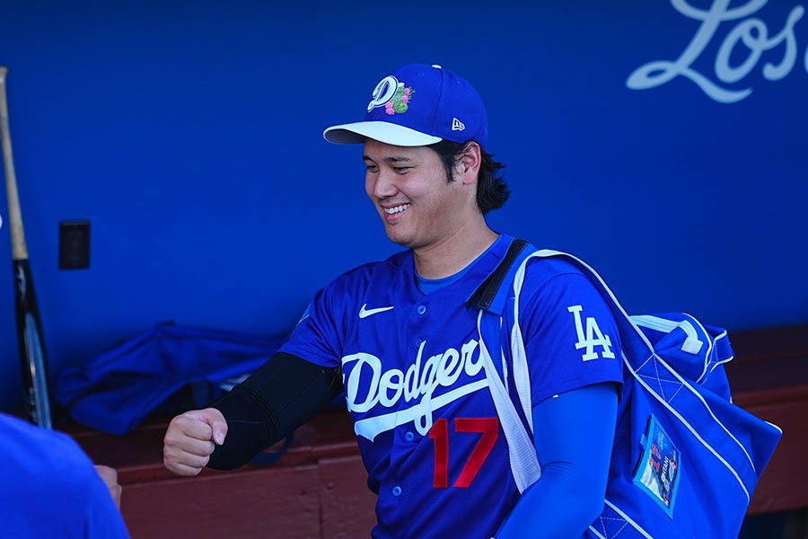 ドジャースの大谷翔平【写真：荒川祐史】
