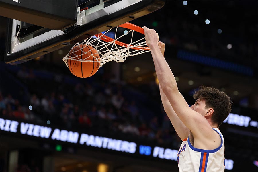 フロリダ大のオリバー・リウ【写真：ロイター】