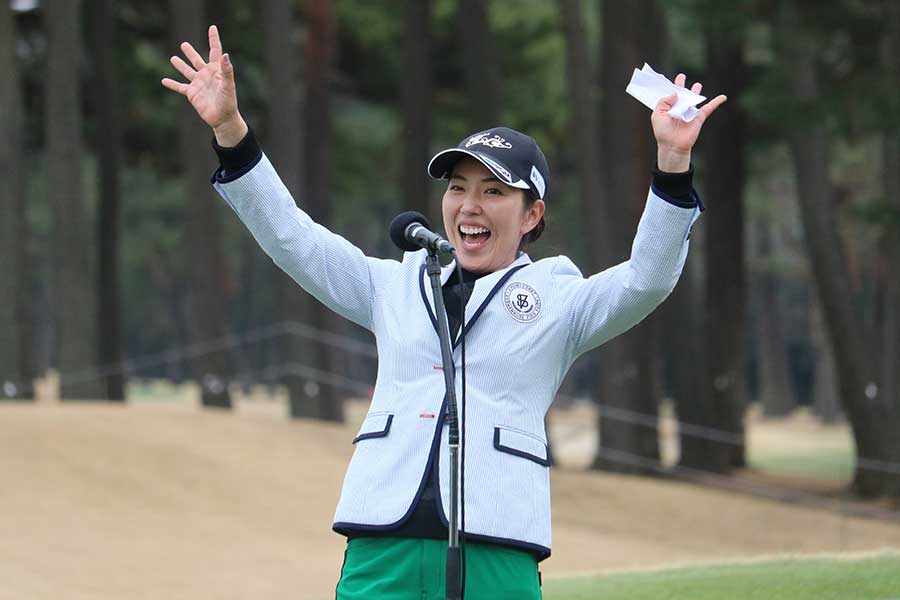 笠りつ子【写真：柳田通斉】