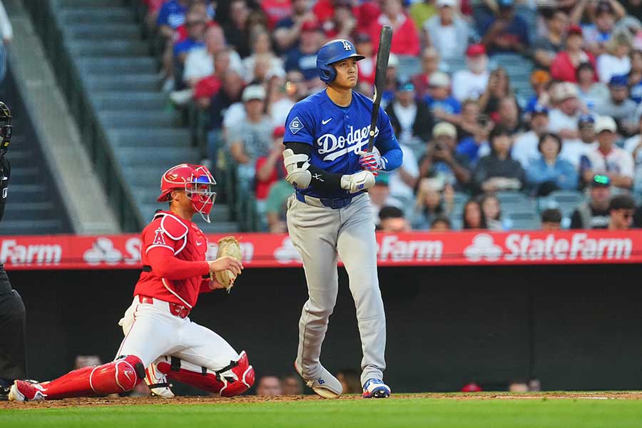 ドジャースの大谷翔平【写真：荒川祐史】
