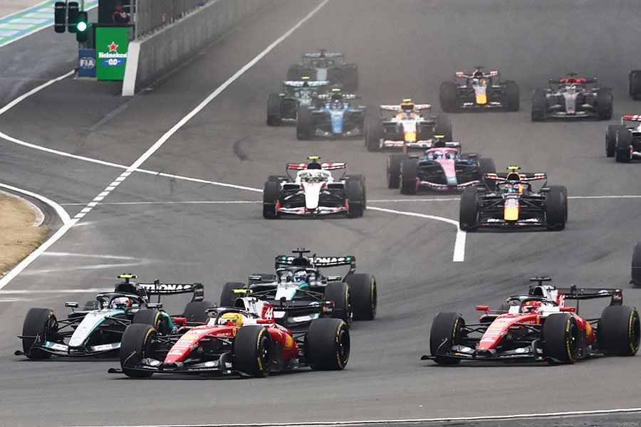 F1のハースがコラボレーションマシンを公開した（画像はイメージ）【写真：ロイター】