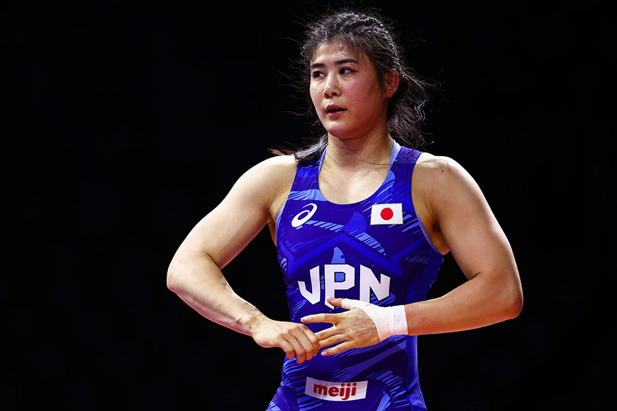 尾崎野乃香【写真提供：United World Wrestling/IMAGO/アフロ】