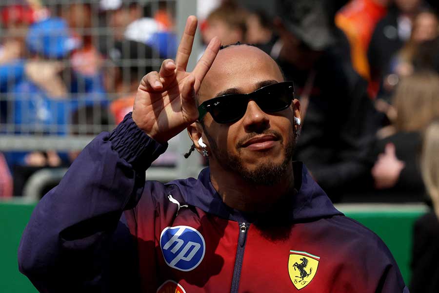 ルイス・ハミルトン【写真：ロイター】