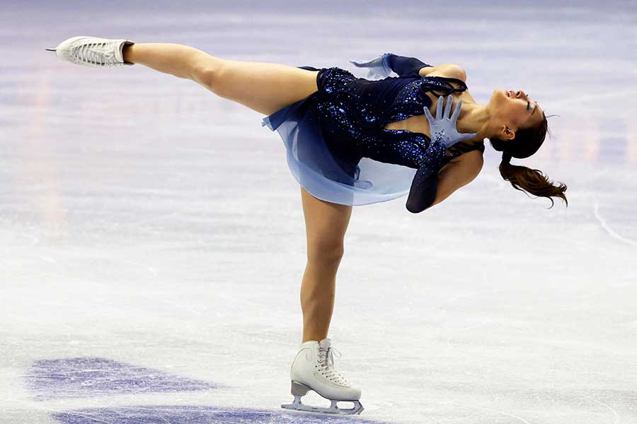 坂本花織【写真：ロイター】