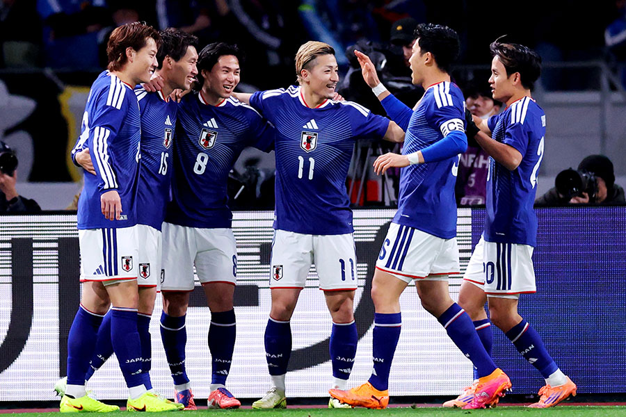 サッカー日本代表【写真:西村尚己/アフロスポーツ】