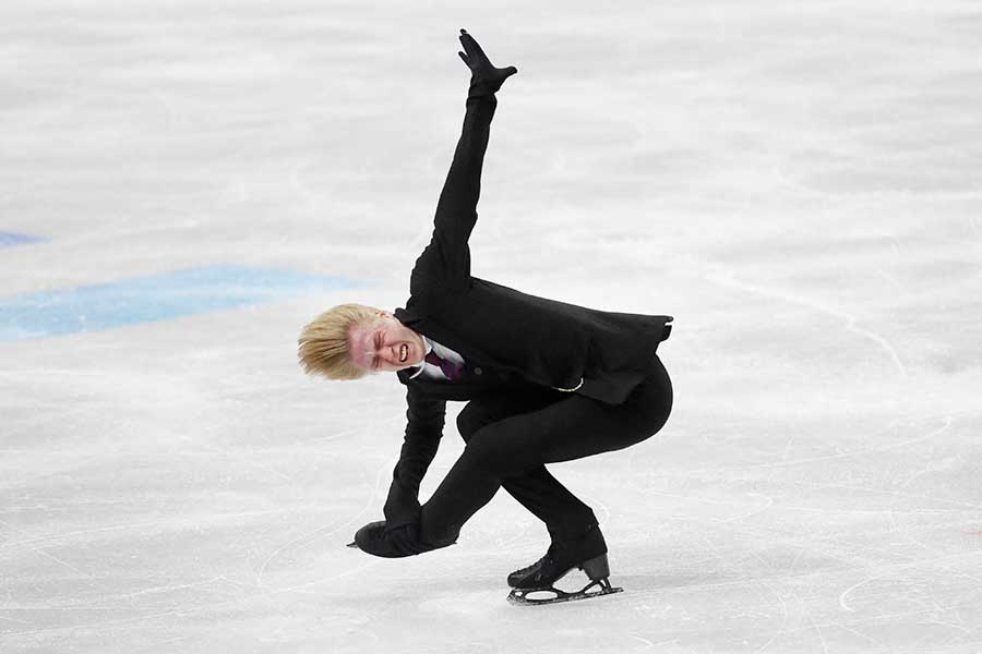 フィギュアスケート世界選手権に出場したスティーブン・ゴゴレフ【写真:ロイター】