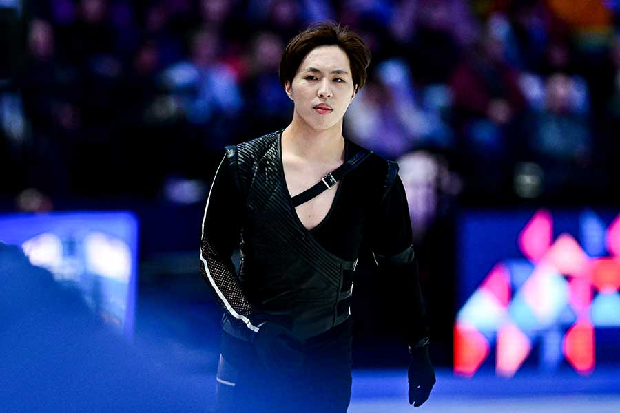 フィギュアスケートの世界選手権に出場した三浦佳生【写真：Raniero Corbelletti/アフロ】